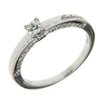 Anello Salvini Donna Alchimia in Oro bianco Diamante 0.34 Ct 20047395-15 - 20047395-15